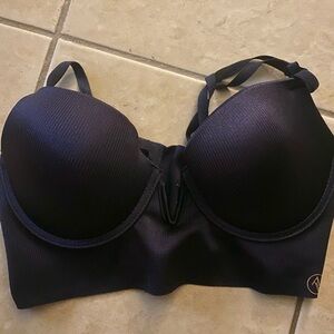 Adrienne Vittadini Black Strapless Bra
